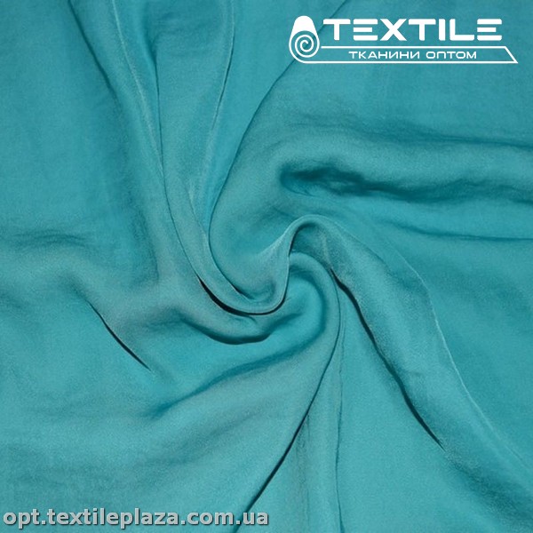 Мокрый шелк 2696C29 крэш, бирюза