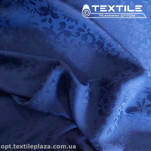 Шелк жаккард 2622D2C1 синий