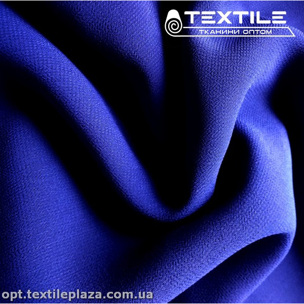 Шифон однотонный 4416C1 индиго