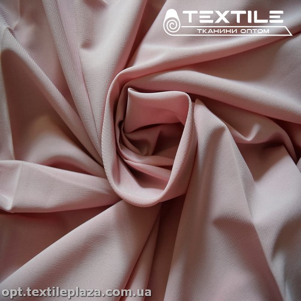Шифон стрейчевый однотонный 12619C7 розовый