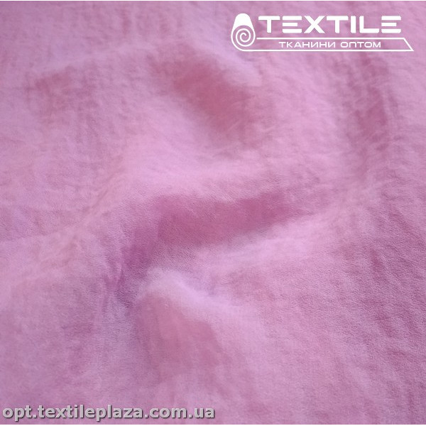 Шифон крэш однотонный 2697C26 Жоржет Peach нежно-лавандовый