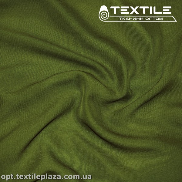 Шифон однотонный 16951C67 оливковый