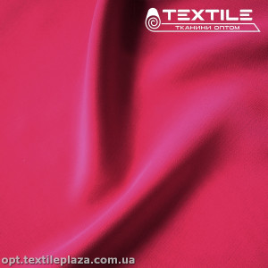 Шифон однотонный 1814C42 бледно-бордовый