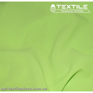 Креп шифон однотонный 1429C3 неоново-лаймовый