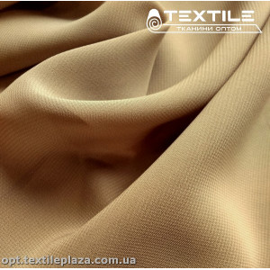 Шифон однотонный 10293C1 мокко