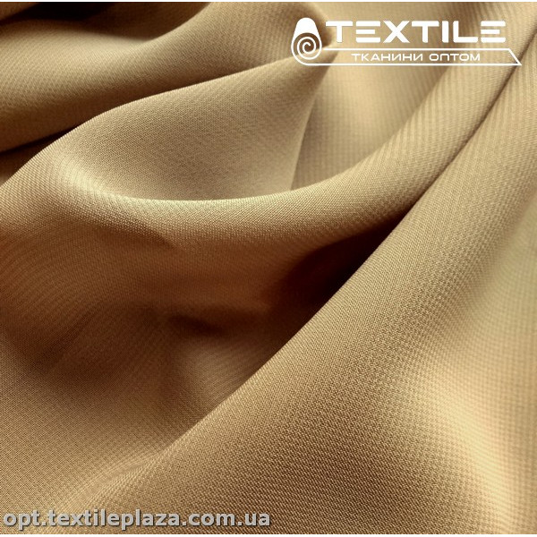Шифон однотонный 10293C1 мокко