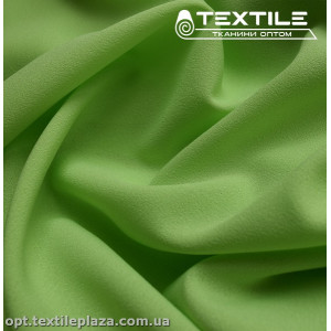 Креп шифон однотонный 3184C16 неоново-лаймовый