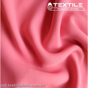 Шифон однотонный 1422C12 бледно-розовый