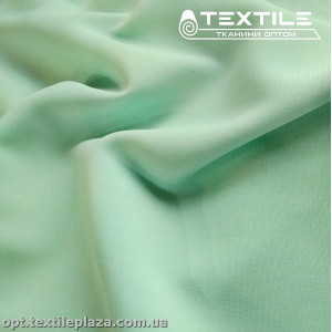 Шифон стрейчевый однотонный 10537C11 светло-мятный
