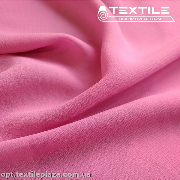 Шифон однотонный 19157C23 лавандово-розовый