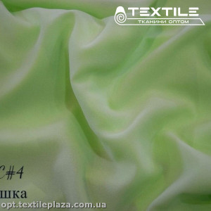 Креп шифон однотонный 3929C4 светло-лаймовый