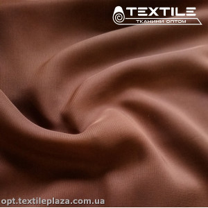 Шифон однотонный 10750C11 коричневый