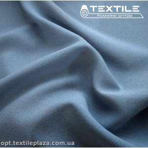 Креп шифон однотонный 3612C5 пыльно-голубой