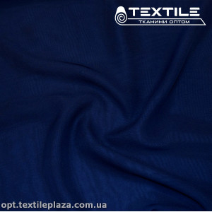 Шифон однотонный 4107C3 темно-синий