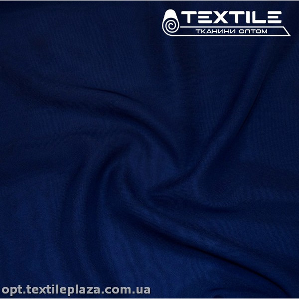 Шифон однотонный 4107C3 темно-синий