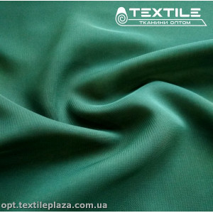Шифон однотонный 3705C8 темно-зеленый