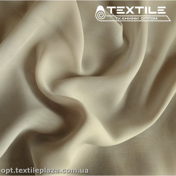 Шифон однотонный 20863C31 светло-серый