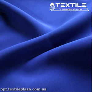 Шифон стрейчевый однотонный 10539C4 синий