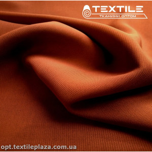 Шифон однотонный 9235C17 светло-коричневый