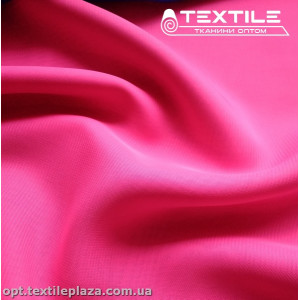 Шифон однотонный 3194C21 неоново-малиновый