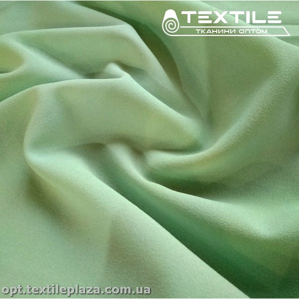 Креп шифон однотонный 3198C5 светло-полынный