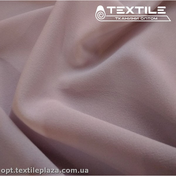 Креп шифон однотонный 3198C8 светло-сиреневый