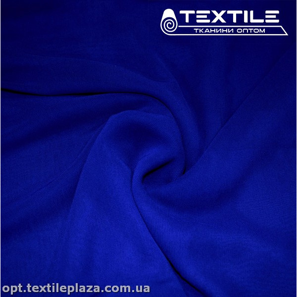Шифон однотонный 4476C5 синий