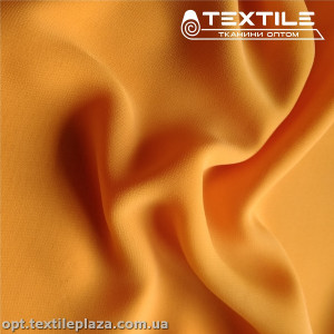 Шифон однотонный 19157C3 оранжево-желтый