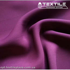 Шифон однотонный 3593C7 темно-фиолетовый