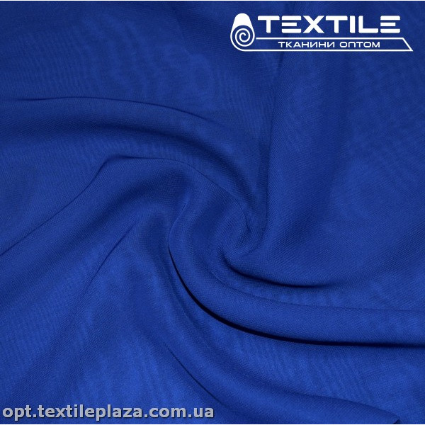 Шифон однотонный 4107C7 электрик