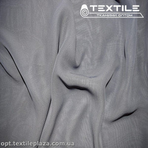 Шифон однотонный 3559C25 серый
