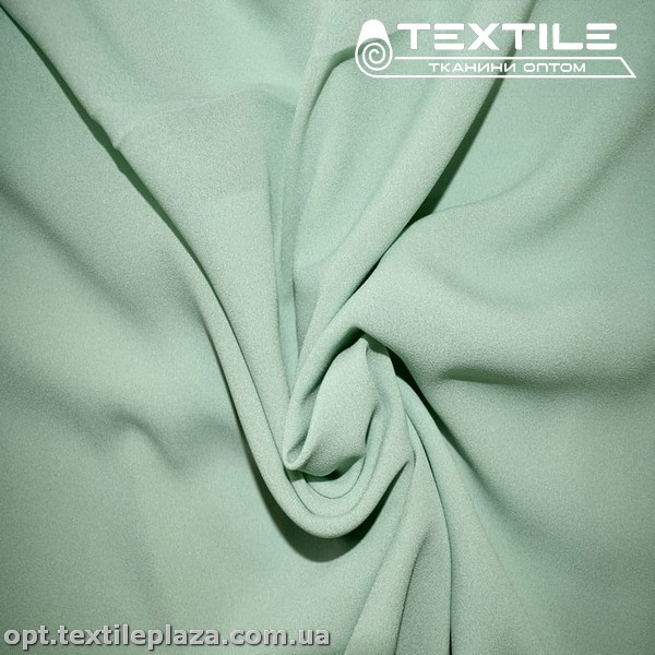 Креп шифон однотонный 3445C5 светло-полынный