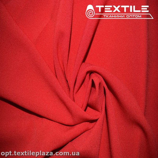 Креп шифон однотонный 2301C36 красный