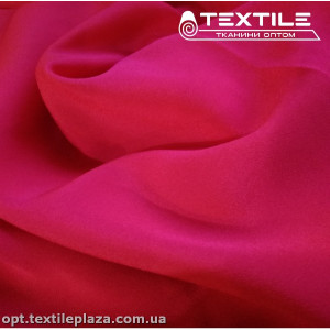 Креп шифон однотонный 2246C2 розово-коралловый