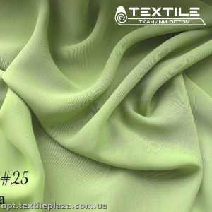 Шифон однотонный 9344C25 бледный хаки