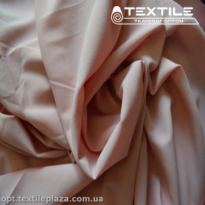 Шифон стрейчевый однотонный 12619C5 бледно-розовый