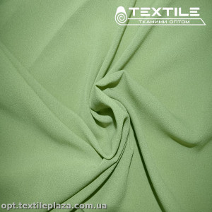 Креп шифон однотонный 3445C12 светло-оливковый