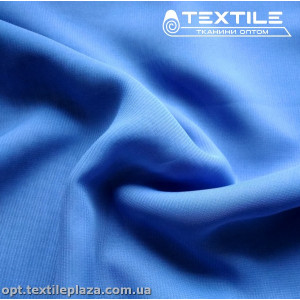 Шифон однотонный 10750C43 васильковый