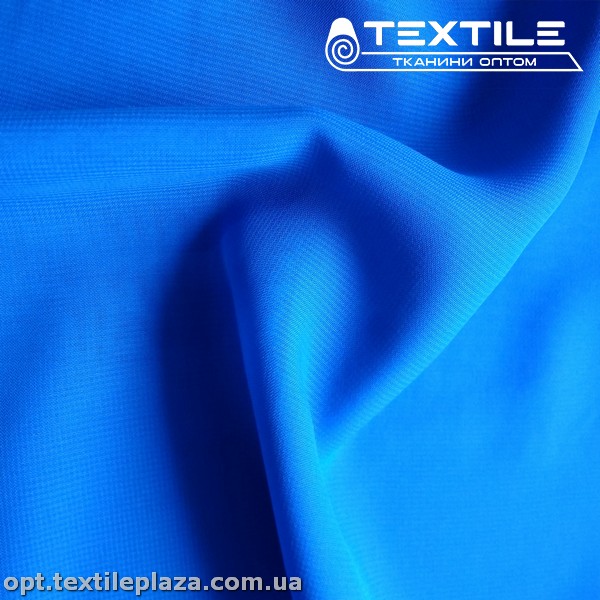 Шифон однотонный 10750C46 темно-голубой