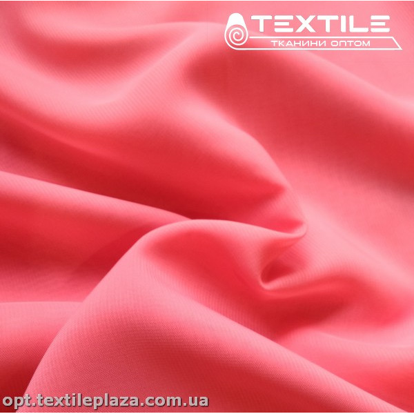 Шифон однотонный 20863C17 светло-коралловый