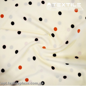 Супер софт горошек 4023D9C5 красно-черный, молочный