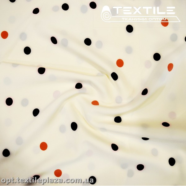 Супер софт горошек 4023D9C5 красно-черный, молочный