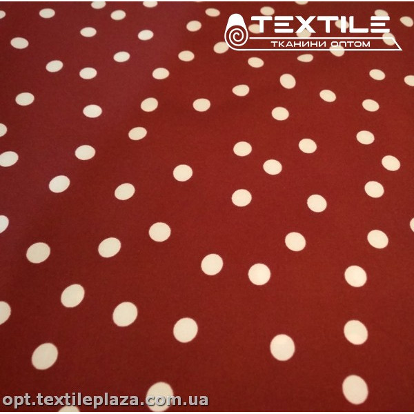 Супер софт горошек 3949D11C4 белый, бордовый