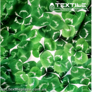 Супер софт листья 4029D1C2 зеленые, белый