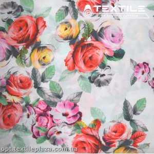 Супер софт цветы 3863D2C1 красные, белый