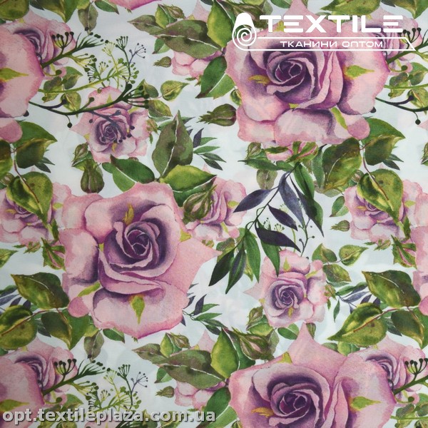 Супер софт цветы 3891D63C1 сиреневые, белый