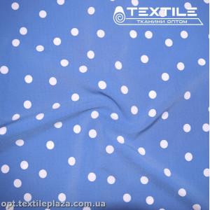 Супер софт горошек 4009D12C2 белый, васильковый