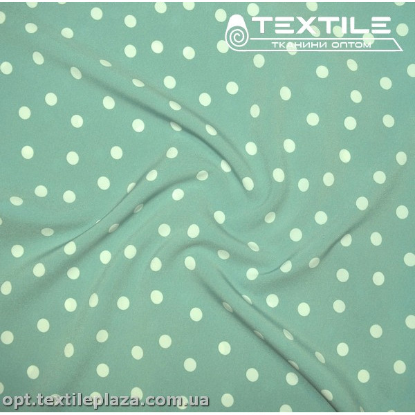 Супер софт горошек 4023D6C9 белый, петролевый