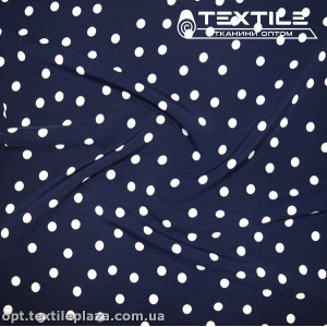 Супер софт горошек 4023D6C13 белый, темно-синий