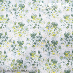 Супер софт цветы 4065D867C2 фисташковые, молочный